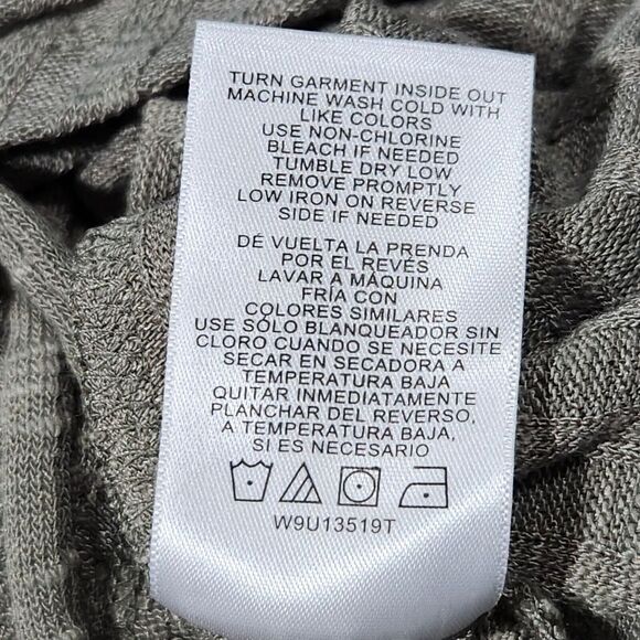 Wallflower Drawstring Crop Top For Women Size Large Color Olive Green   B1 - Picture 9 of 9